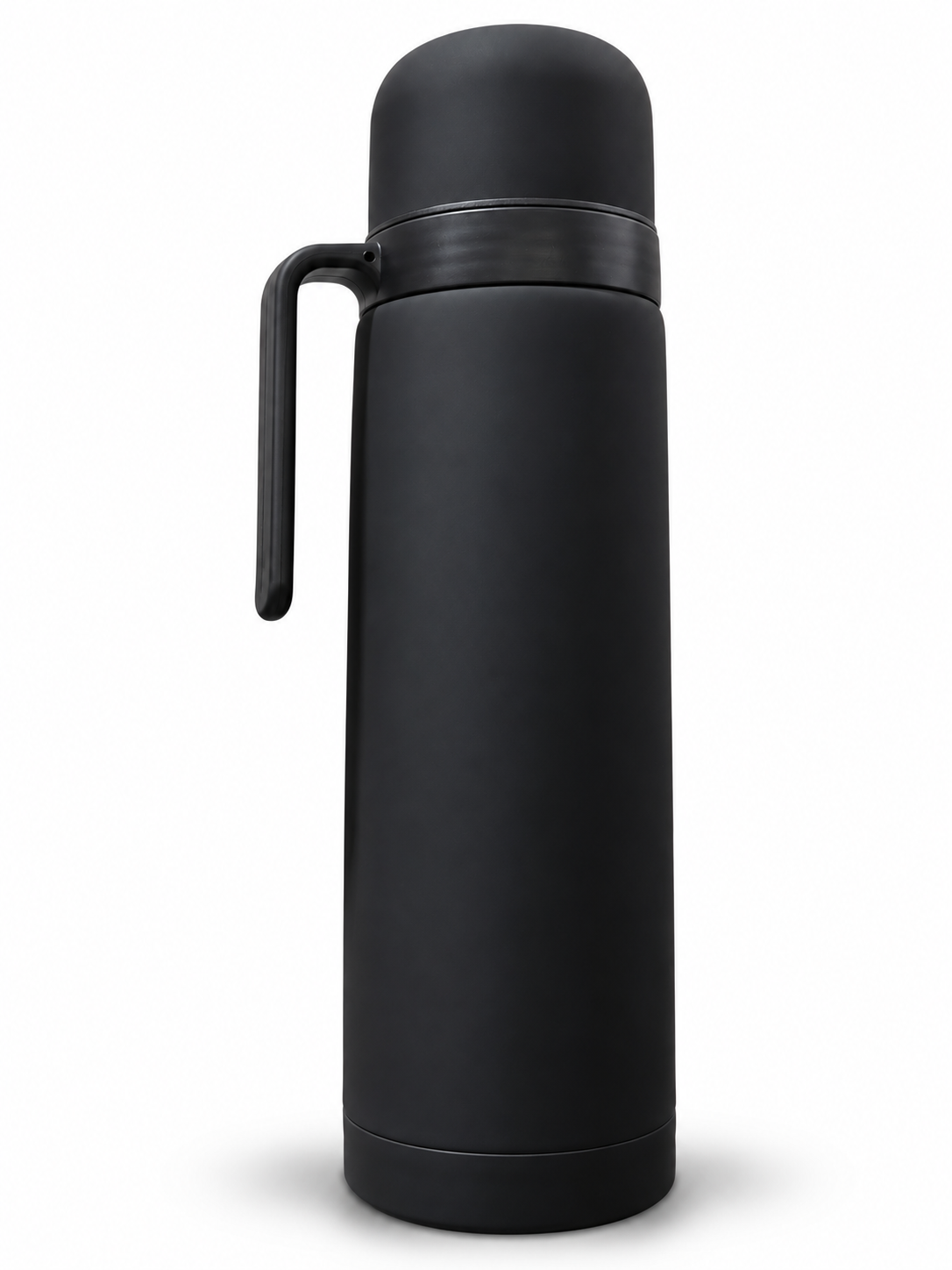 Termo media manija 1 LITRO PICO CEBADOR color negro (TAPA SURTIDA) - Imagen 2