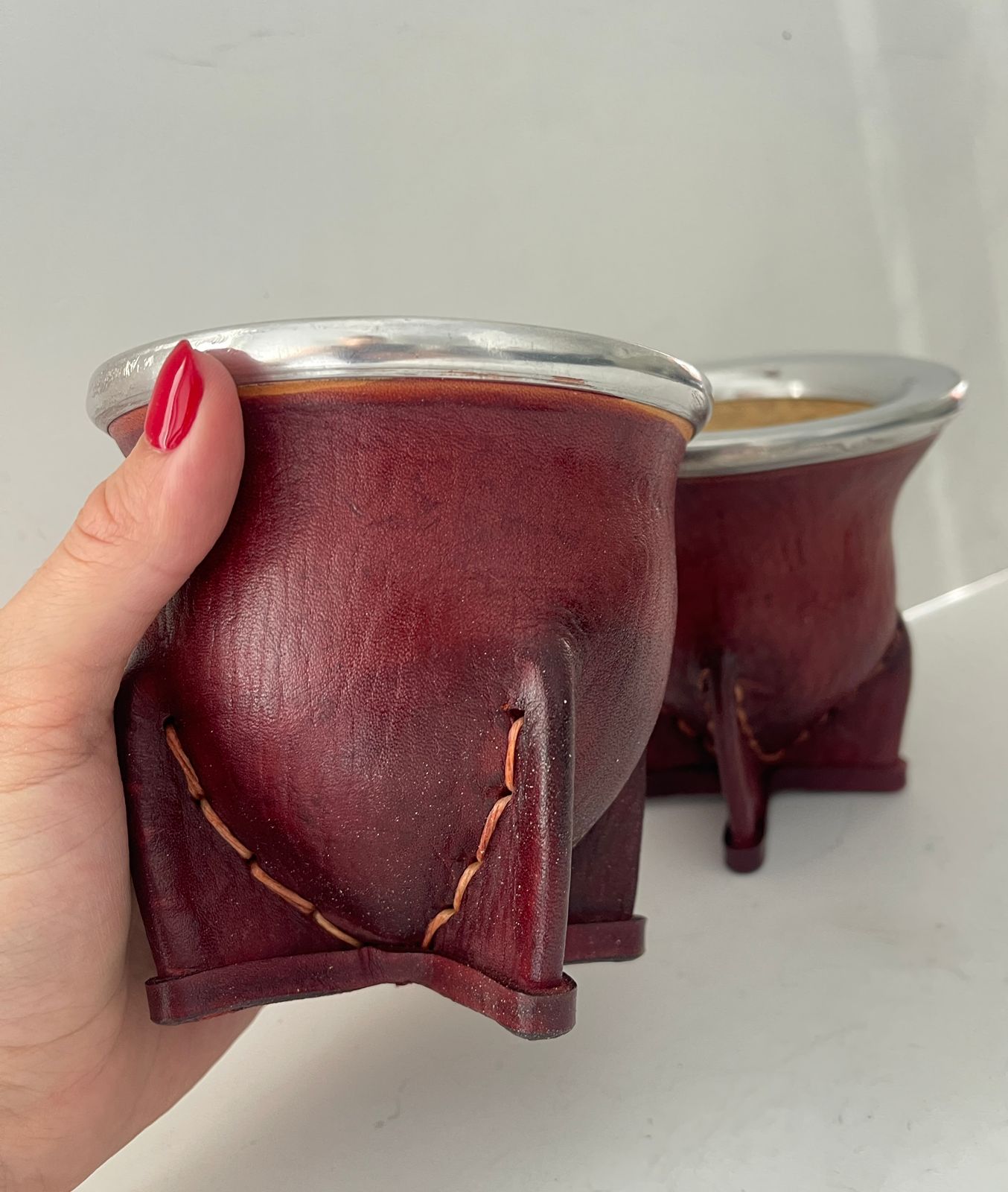 camionero marrón virola ALUMINIO