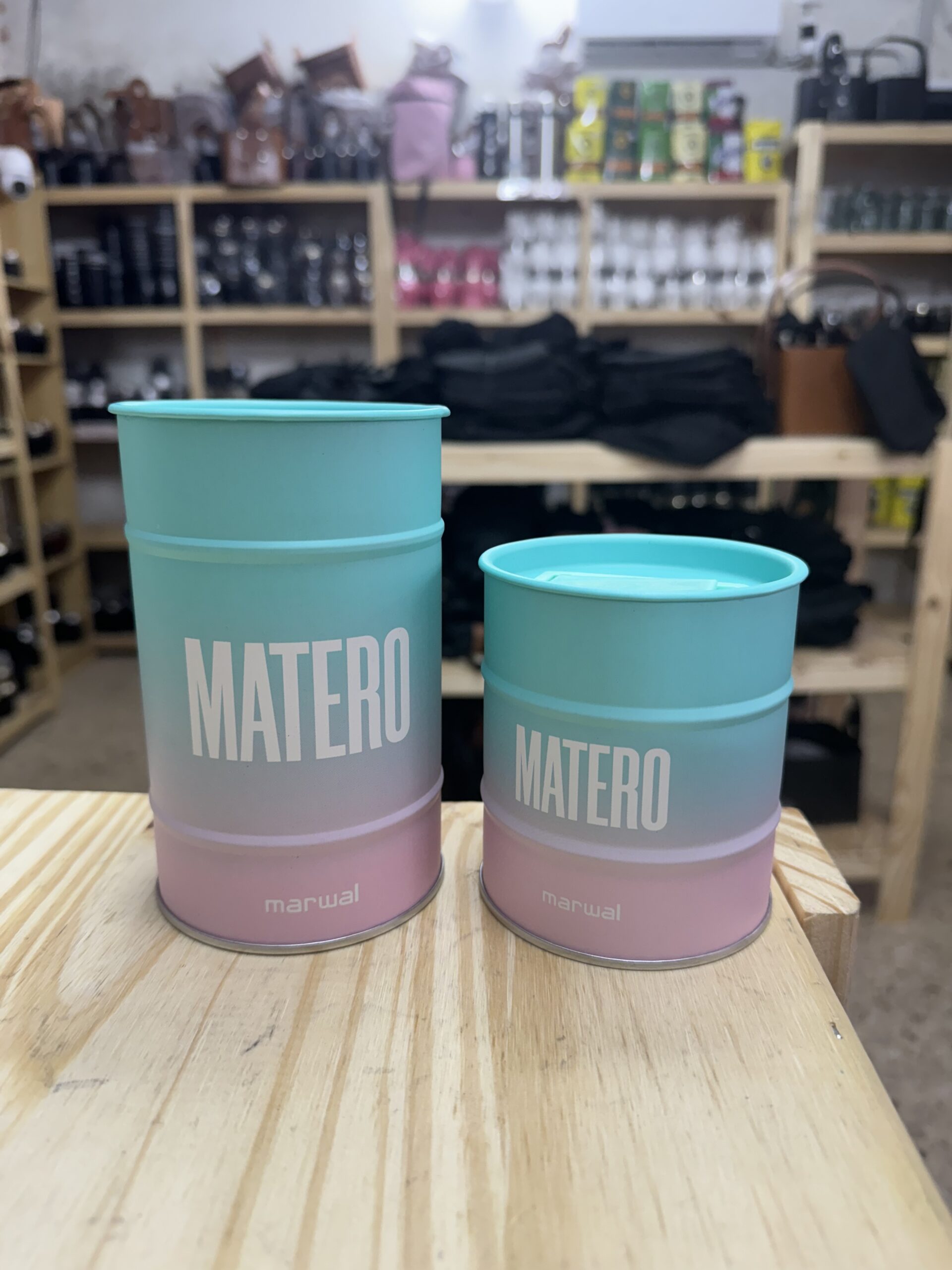 LATAS MATERO BICOLOR MODELO EXCLUSIVO
