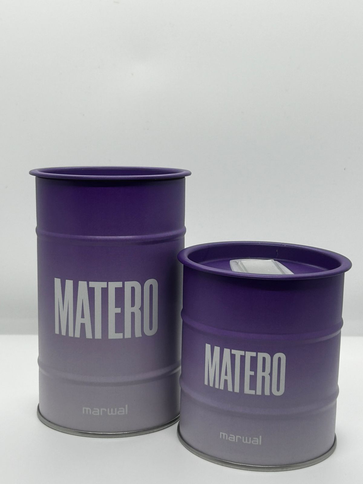 LATAS MATERO BICOLOR VIOLETA