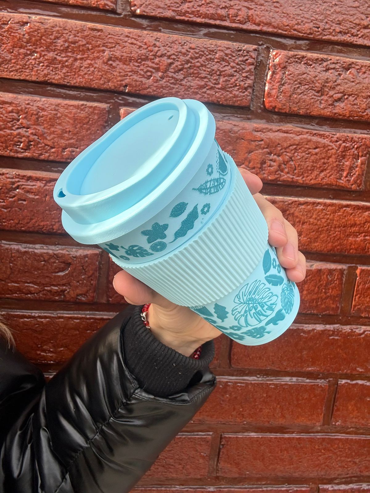 VASO CAFE CELESTE