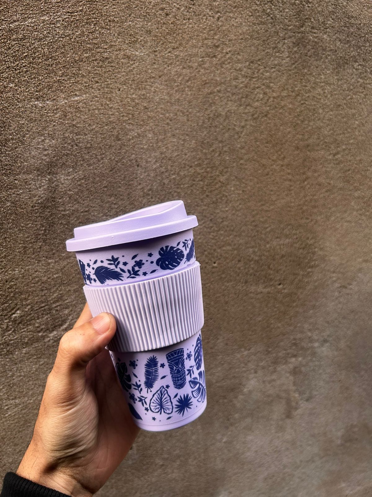VASO CAFE VIOLETA