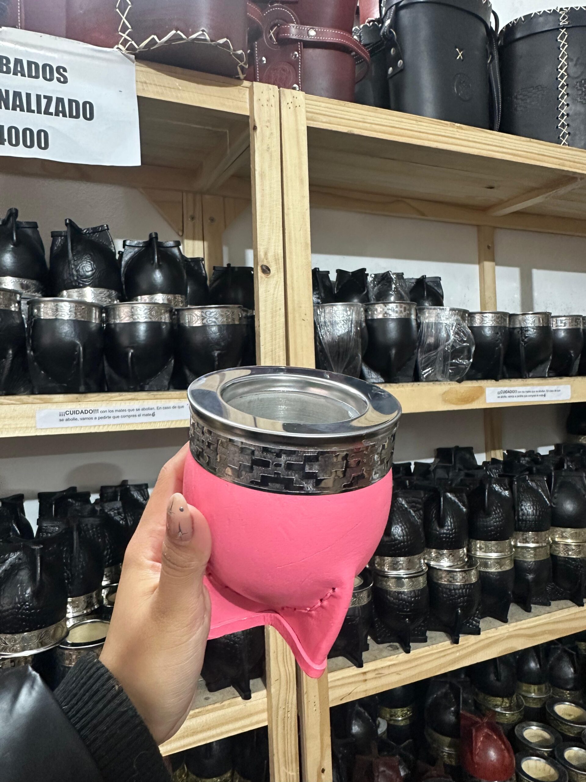 Imperial guarda de acero, int. acero térmico - color rosa