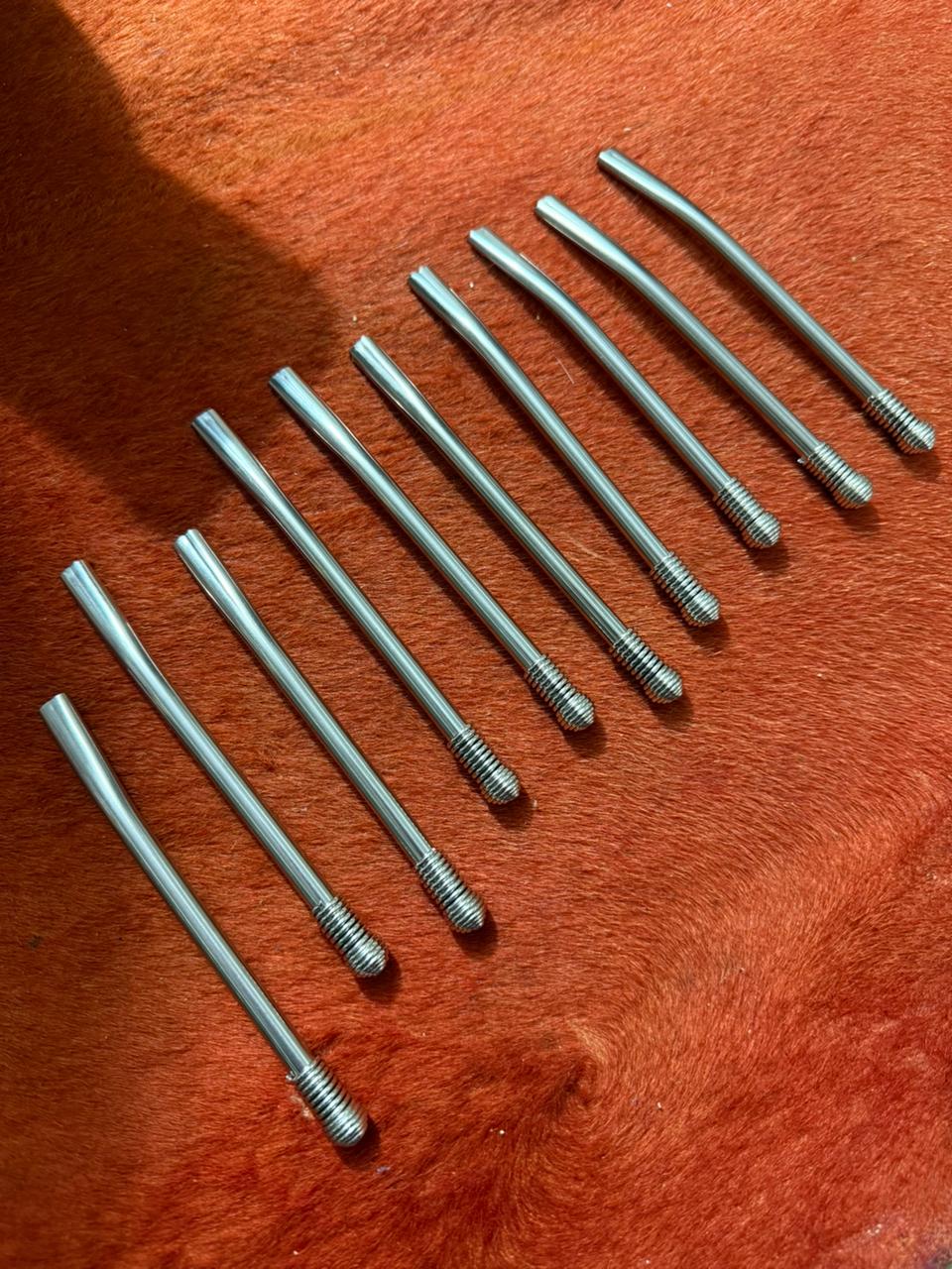 x10 Bombilla de acero con filtro espiral X10 (10 unidades)