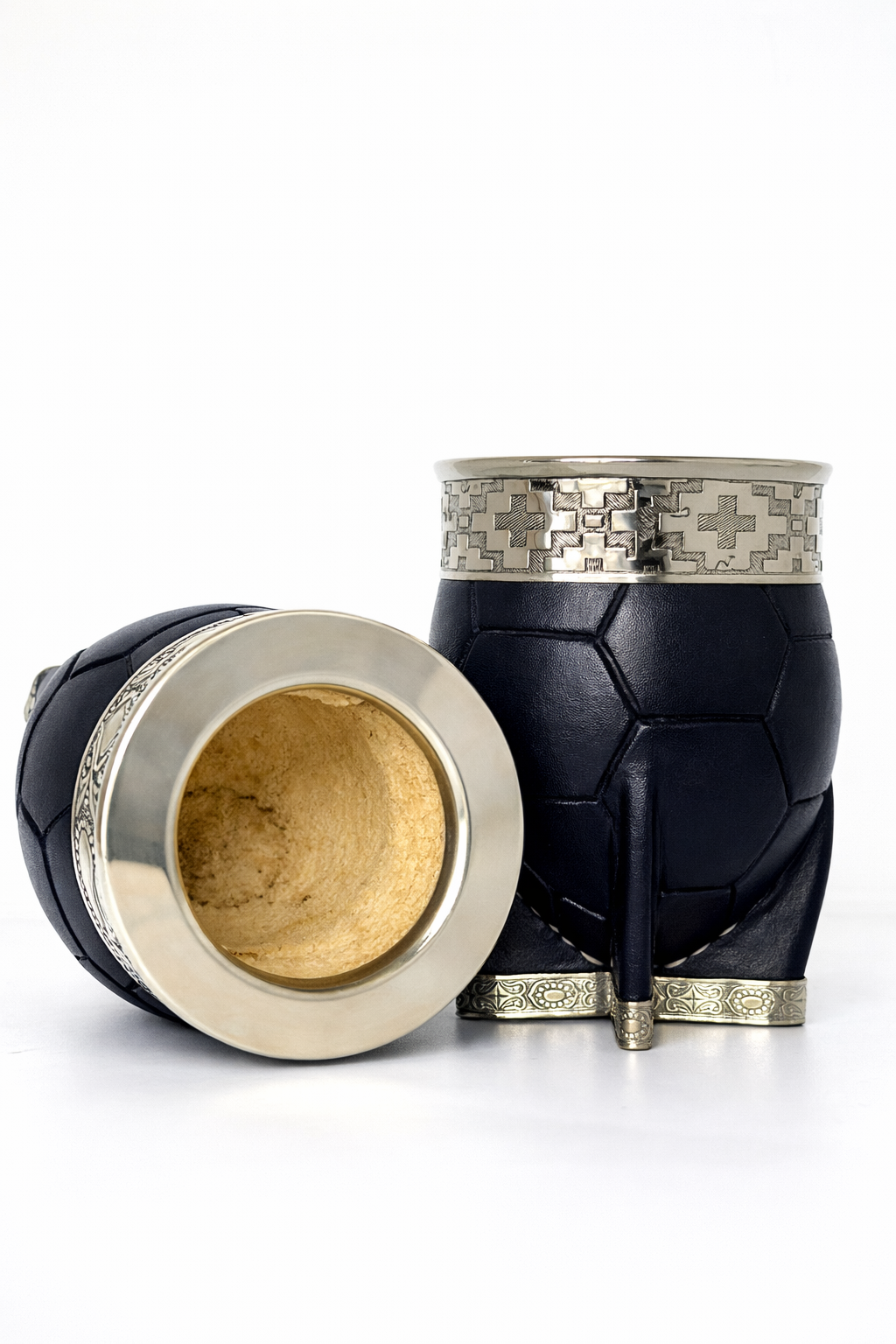 Imperial gajo pelotas con base de alpaca color negro