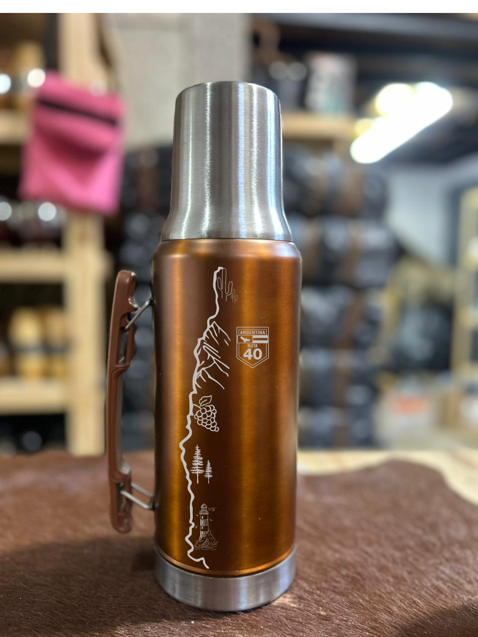 TERMO SYSTEM COBRE GRABADO RUTA 40