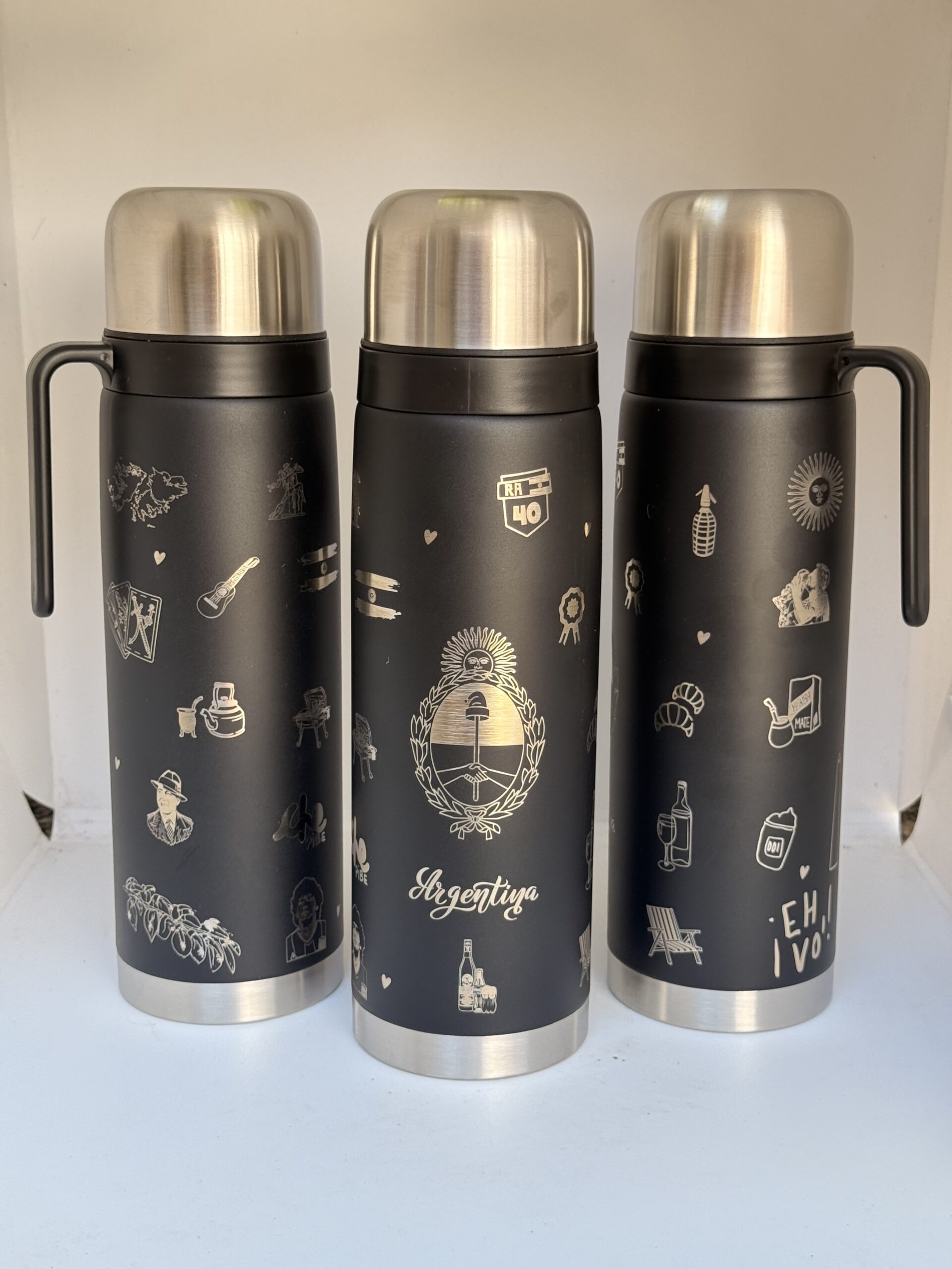 TERMO MEDIA MANIJA [GRABADO] 360* CULTURA ARGENTINA