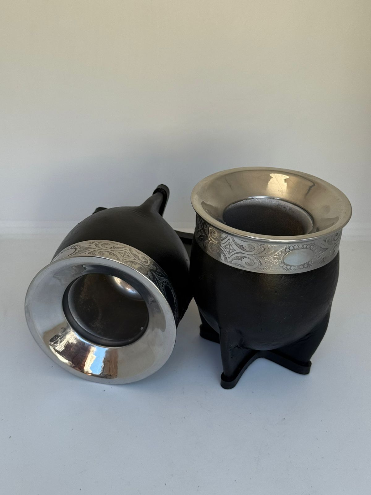 Imperial guarda de acero INTERIOR ACERO virola INVERTIDA color negro