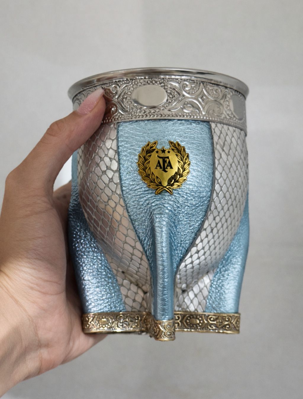 MATE IMPERIAL «SUPER PREMIUM» ARGENTINA – EDICION LIMITADA! GUARDA DE ACERO CON DIJES