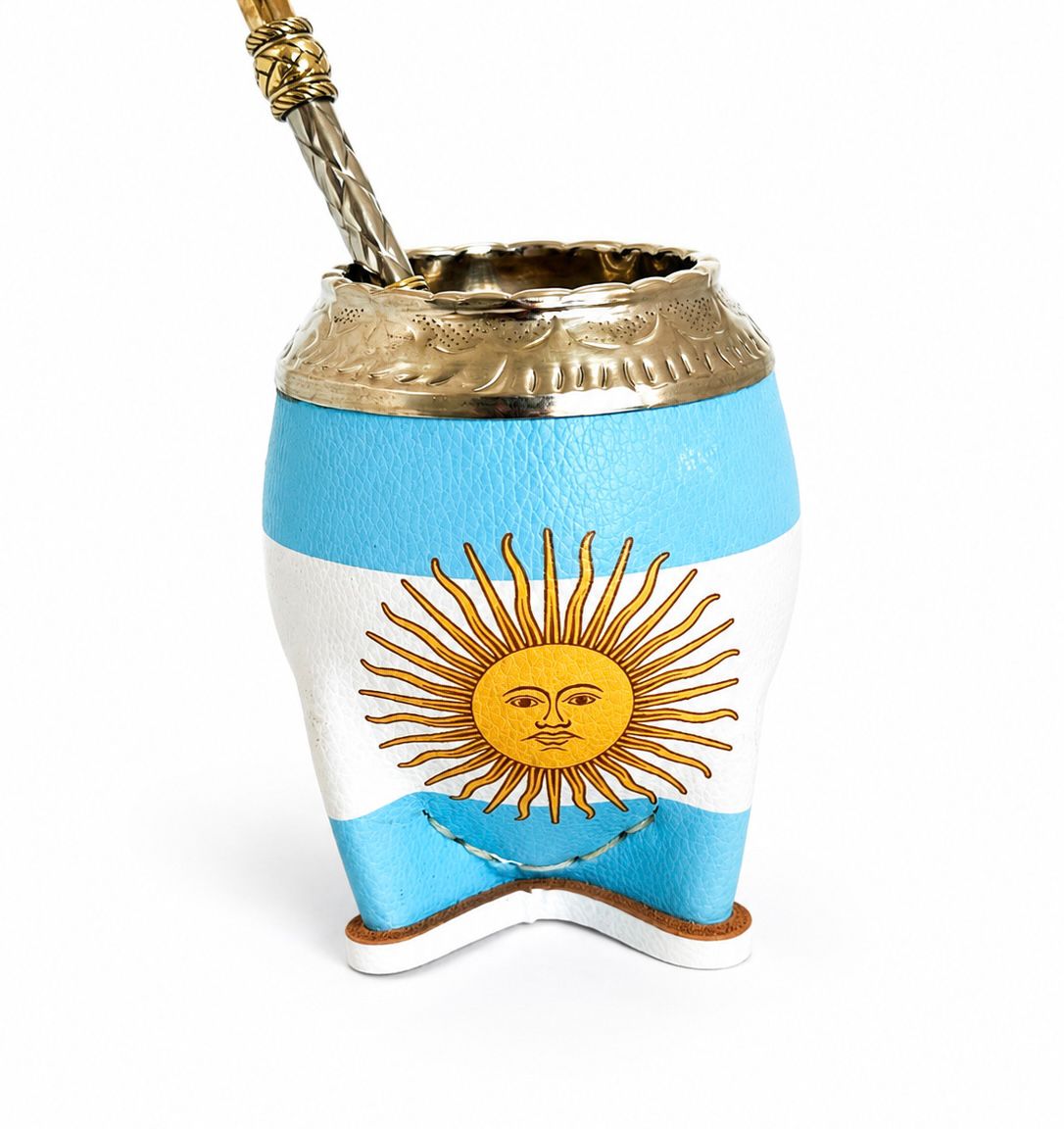Torpedo premium FULL ALPACA BANDERA DE ARGENTINA celeste y blanco