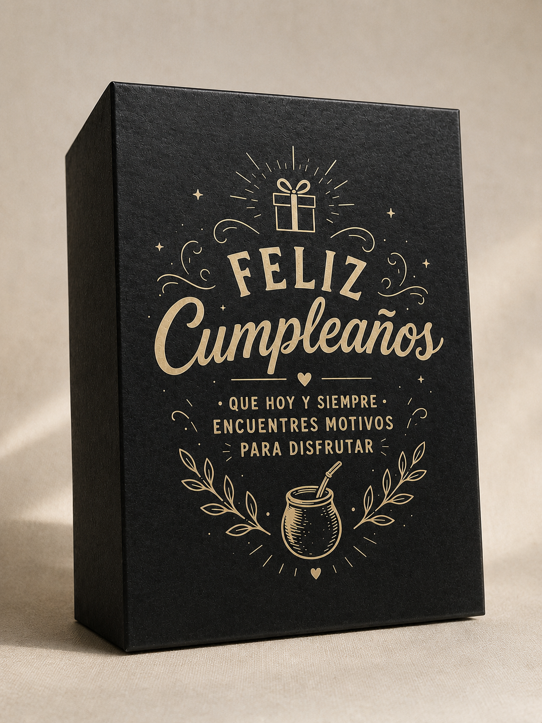 CAJA PRESENTACIÓN FELIZ CUMPLEAÑOS