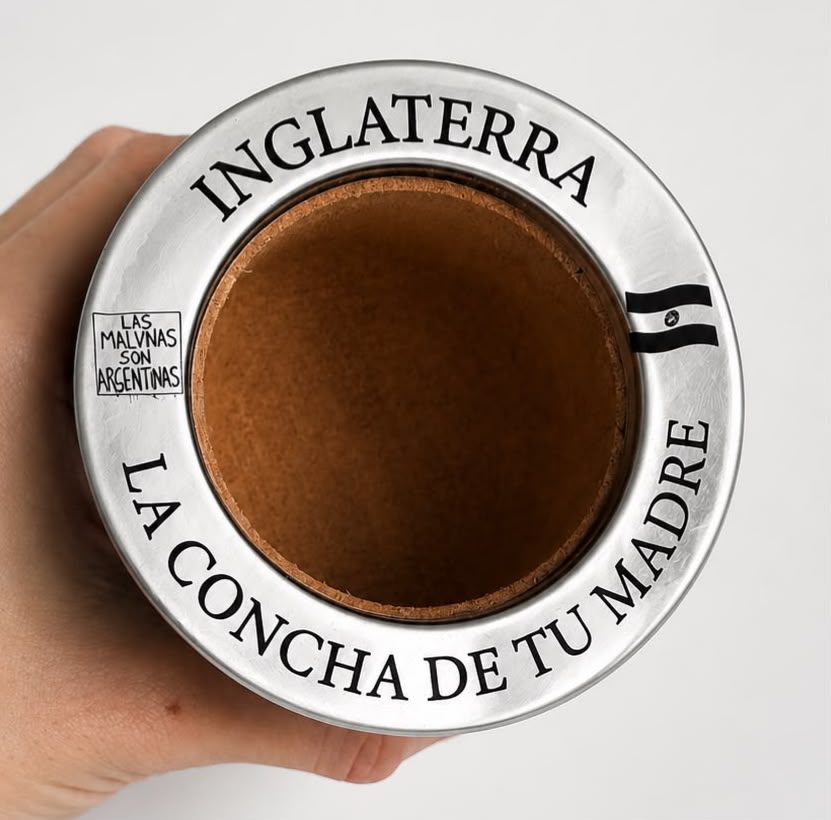 CAMIONERO ALGARROBO GRABADO "INGLATERRA LA CONCHA DE TU MADRE"