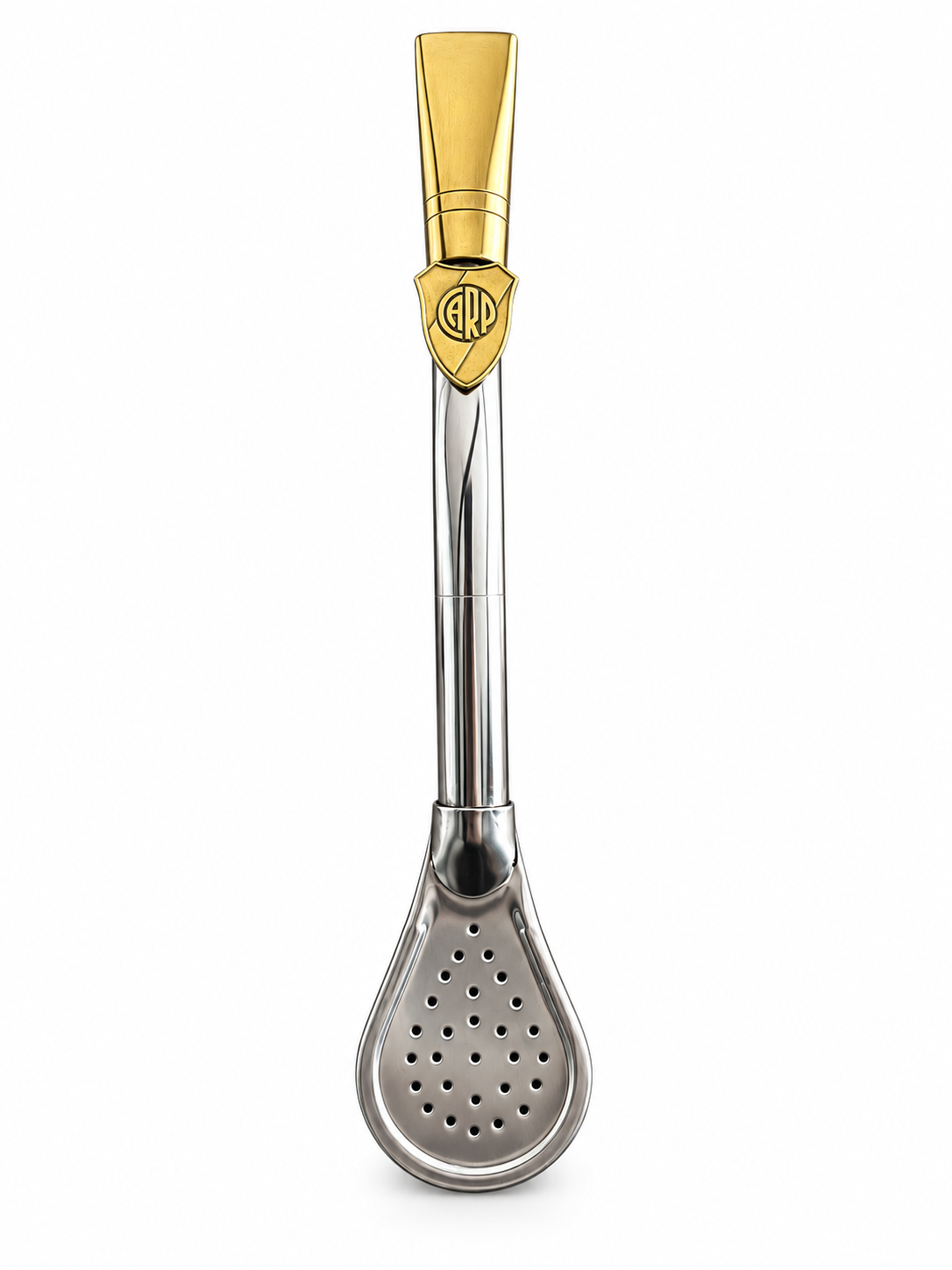 BOMBILLON RIVER DE ACERO Y BRONCE